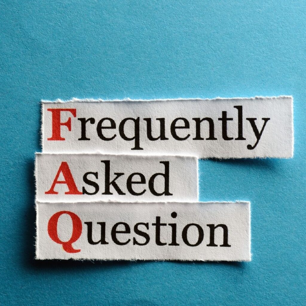 Frequently asked questions 